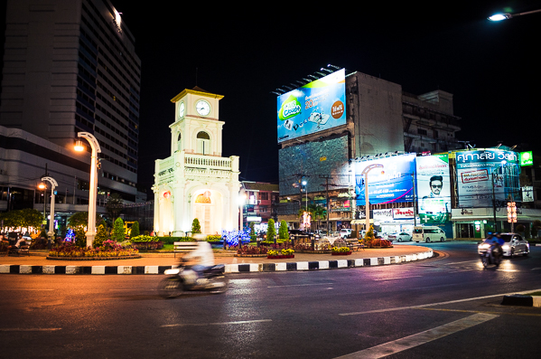 Phuket Town Nacht