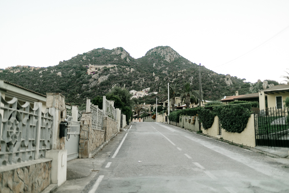 Sardinien Straße